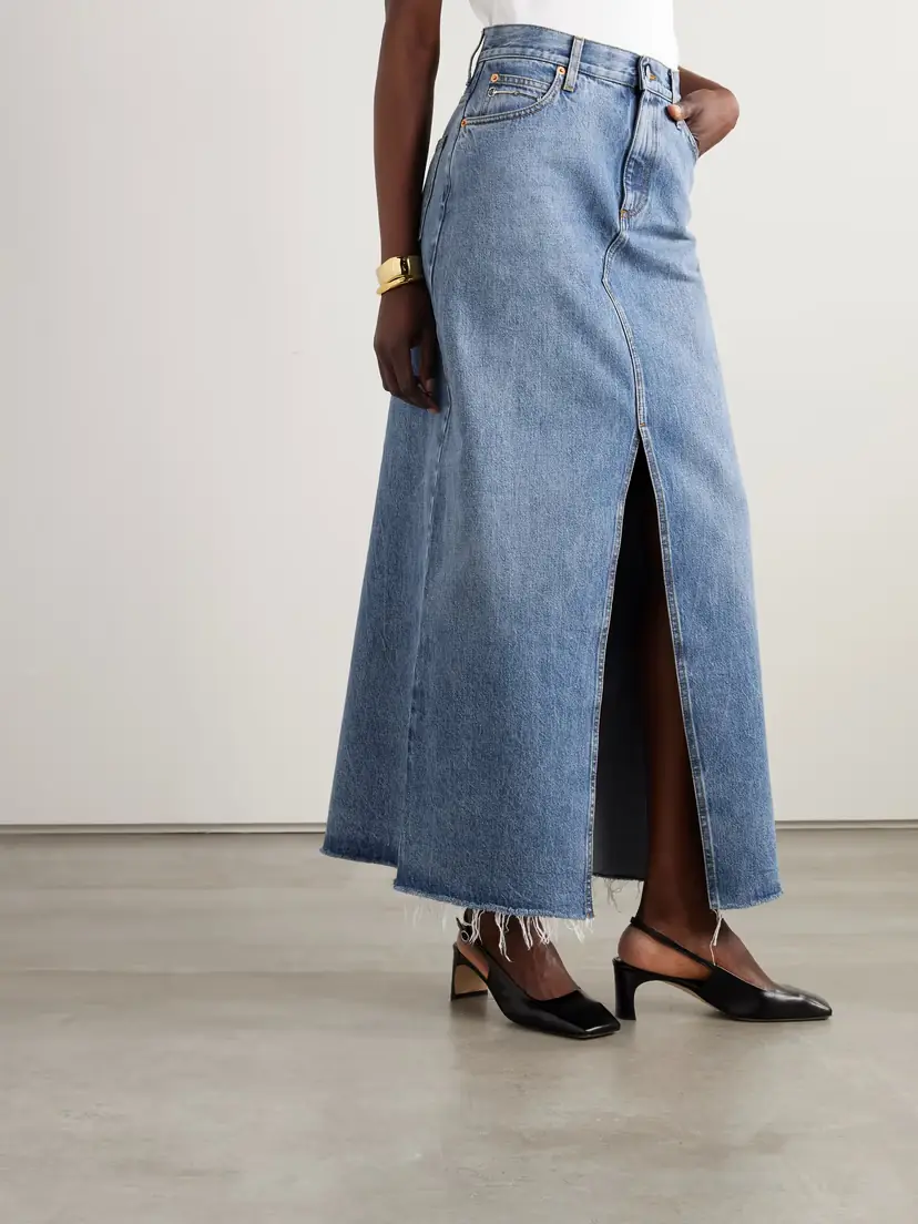 Gucci Denim Maxi Skirt | Thumbnail 3 Gucci Denim Maxi Skirt | Thumbnail 3