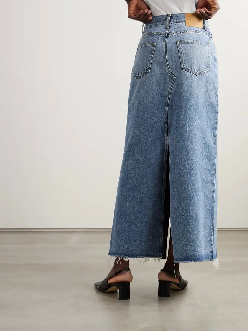 Gucci Denim Maxi Skirt | Thumbnail 4 Gucci Denim Maxi Skirt | Thumbnail 4