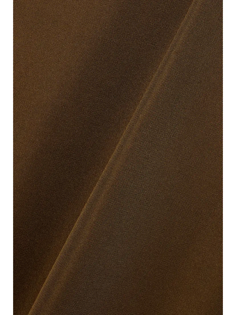 Saint Laurent One-shoulder Silk-jersey Maxi Dress | Thumbnail 4 Saint Laurent One-shoulder Silk-jersey Maxi Dress | Thumbnail 4