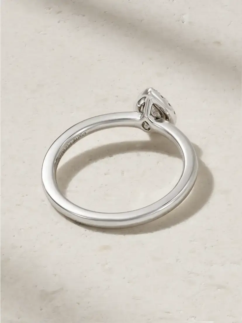 De Beers London Aura Platinum Diamond Ring | Thumbnail 3 De Beers London Aura Platinum Diamond Ring | Thumbnail 3