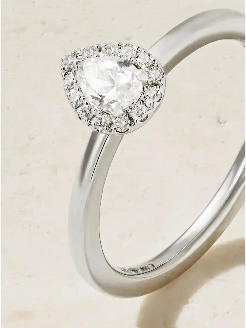 De Beers London Aura Platinum Diamond Ring | Thumbnail 4 De Beers London Aura Platinum Diamond Ring | Thumbnail 4