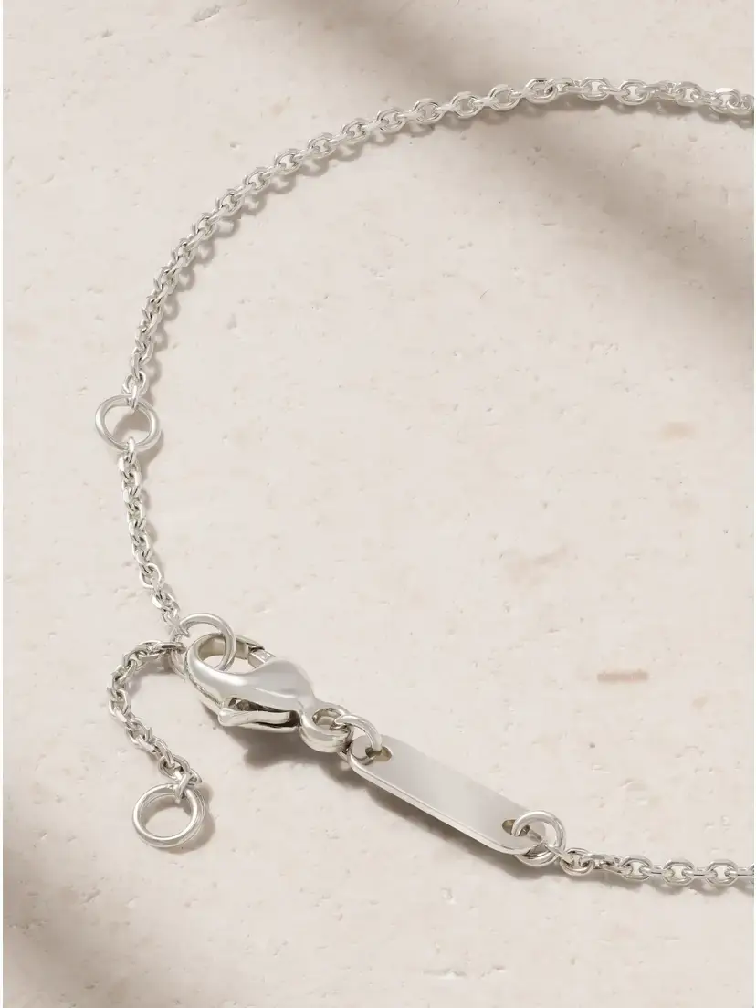 De Beers London Aura Solitare 18-karat White Gold Diamond Bracelet | Thumbnail 3