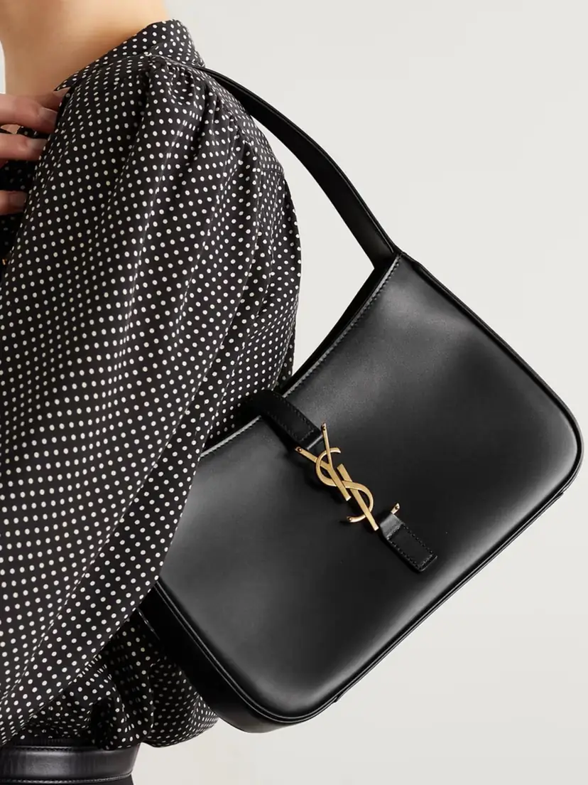Saint Laurent Le 5 À 7 Leather Shoulder Bag | Thumbnail 2