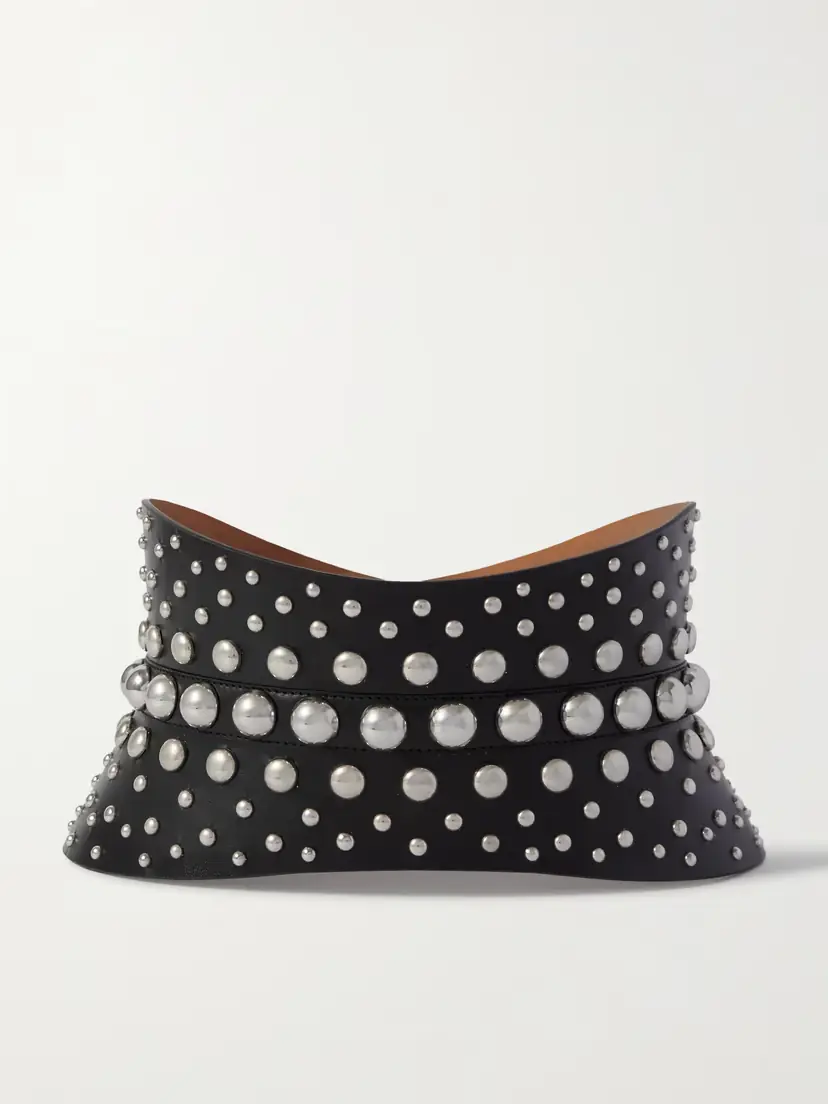 Alaïa Neo Bustier Studded Leather Waist Belt | Thumbnail 3 Alaïa Neo Bustier Studded Leather Waist Belt | Thumbnail 3