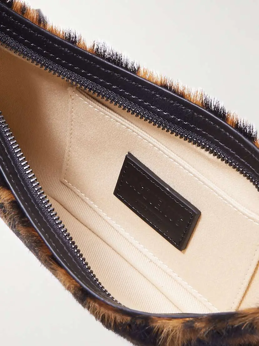 Jacquemus Le Bisou Perle Embellished Leopard-print Calf Hair Shoulder Bag | Thumbnail 5 Jacquemus Le Bisou Perle Embellished Leopard-print Calf Hair Shoulder Bag | Thumbnail 5