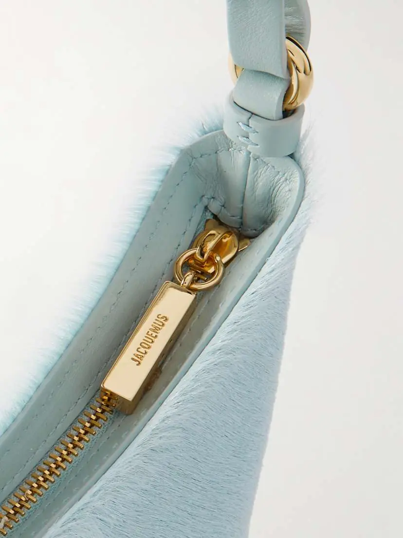 Jacquemus Le Bisou Perle Embellished Calf Hair Shoulder Bag | Thumbnail 4 Jacquemus Le Bisou Perle Embellished Calf Hair Shoulder Bag | Thumbnail 4