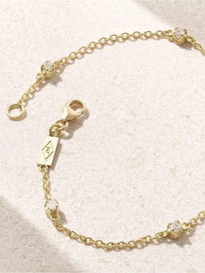 Jennifer Meyer 18-karat Gold Diamond Bracelet | Thumbnail 3 Jennifer Meyer 18-karat Gold Diamond Bracelet | Thumbnail 3