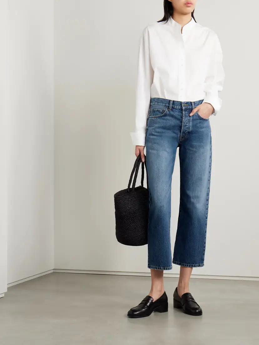 The Row Lesley Cropped Straight-leg Jeans | Thumbnail 2 The Row Lesley Cropped Straight-leg Jeans | Thumbnail 2