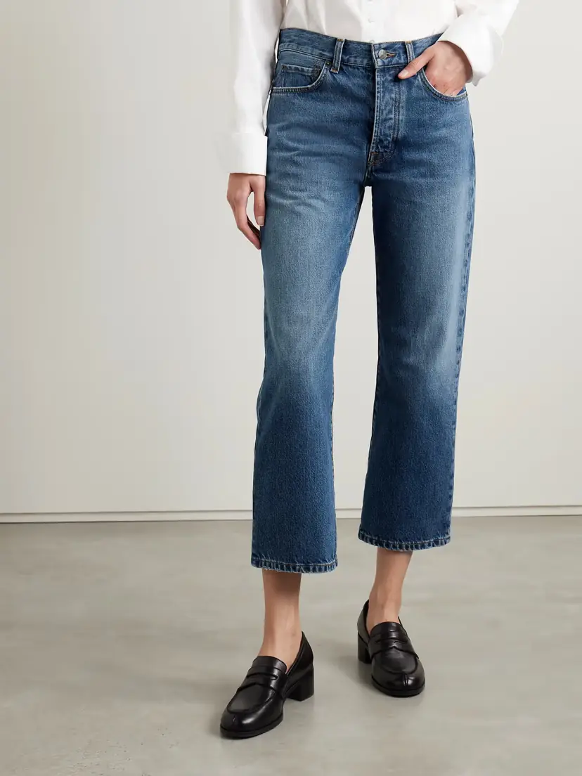 The Row Lesley Cropped Straight-leg Jeans | Thumbnail 3 The Row Lesley Cropped Straight-leg Jeans | Thumbnail 3