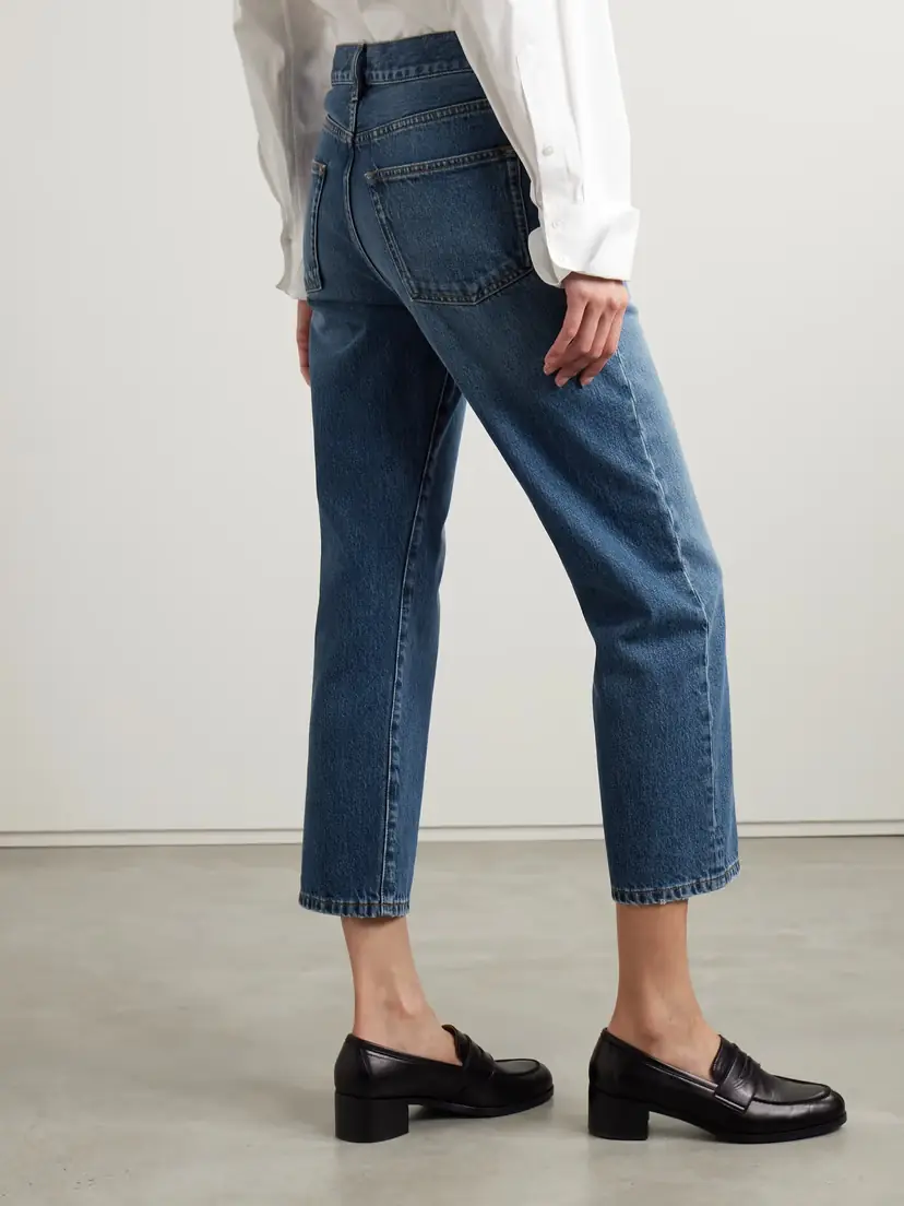 The Row Lesley Cropped Straight-leg Jeans | Thumbnail 4 The Row Lesley Cropped Straight-leg Jeans | Thumbnail 4