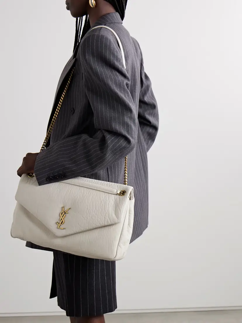Saint Laurent Calypso Large Padded Textured-leather Shoulder Bag | Thumbnail 6 Saint Laurent Calypso Large Padded Textured-leather Shoulder Bag | Thumbnail 6