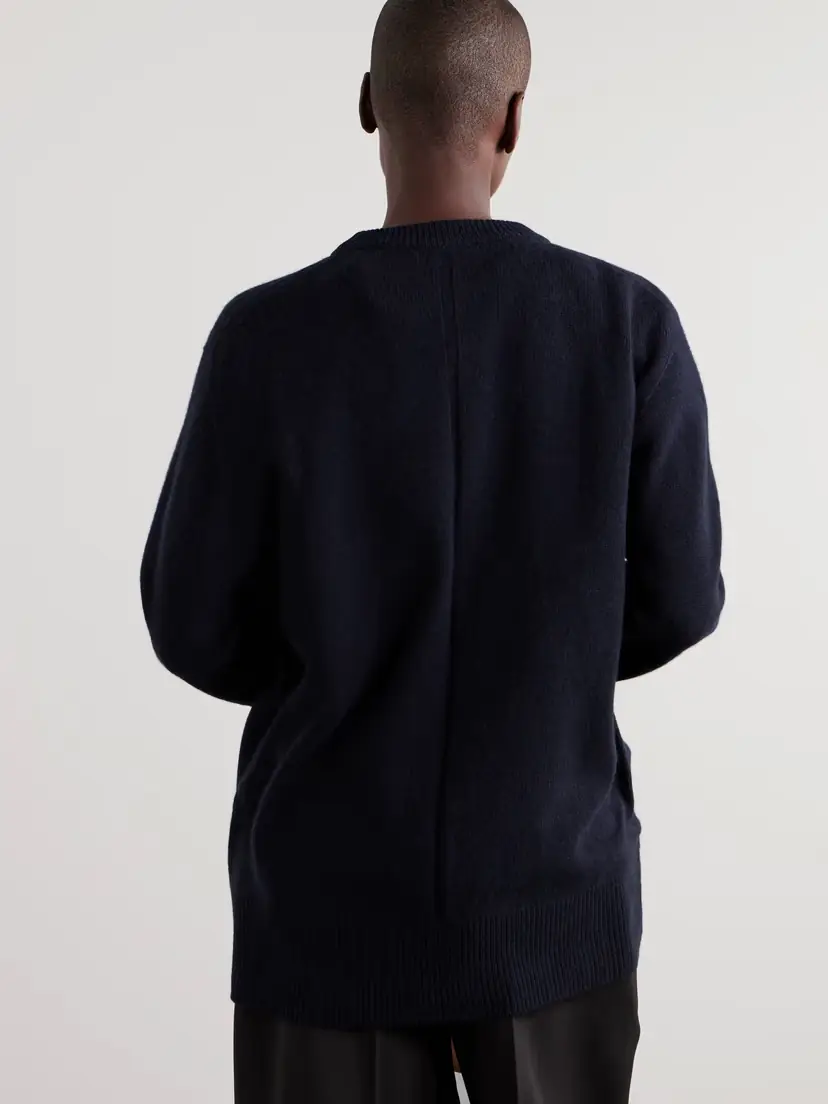 The Row Essentials Sibem Wool And Cashmere-blend Sweater | Thumbnail 3 The Row Essentials Sibem Wool And Cashmere-blend Sweater | Thumbnail 3