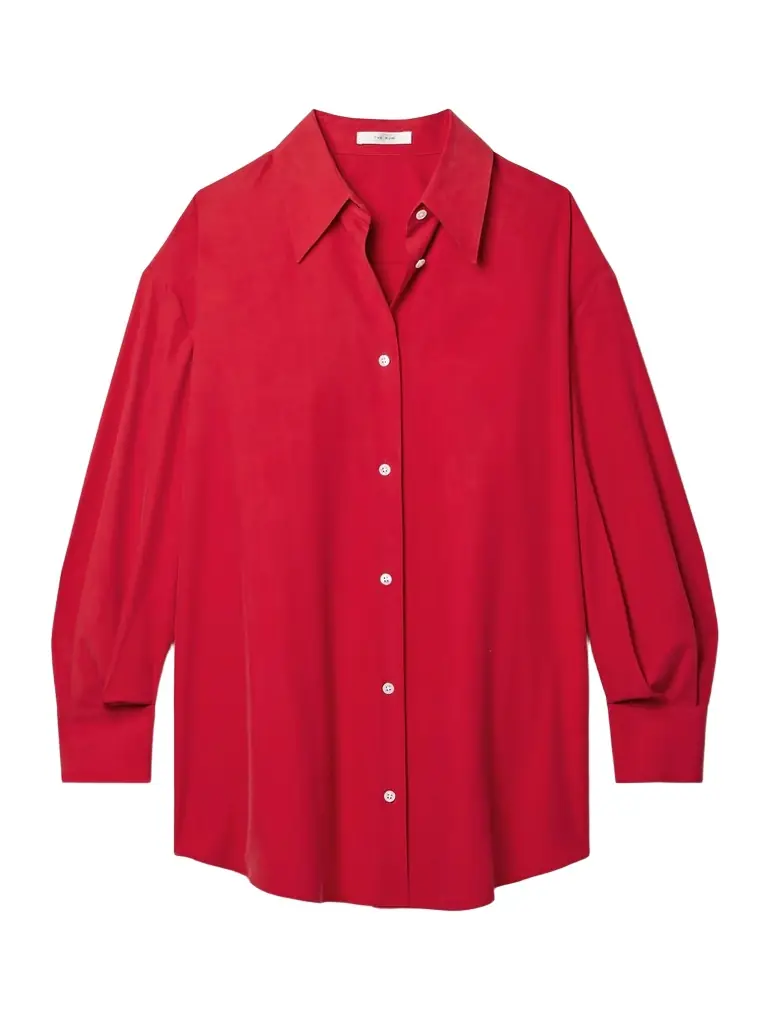Andra Silk Shirt - x large