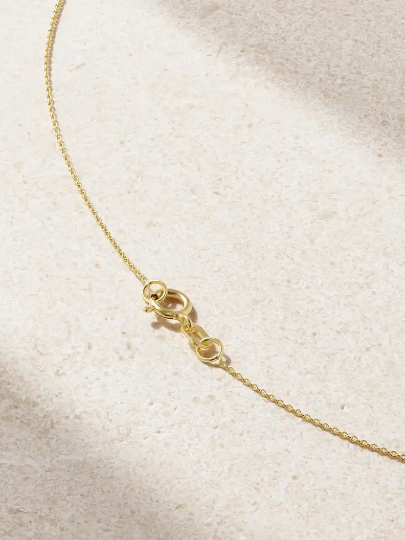 STONE AND STRAND Home Sweet Home 10-karat Gold Diamond Necklace | Thumbnail 3 STONE AND STRAND Home Sweet Home 10-karat Gold Diamond Necklace | Thumbnail 3