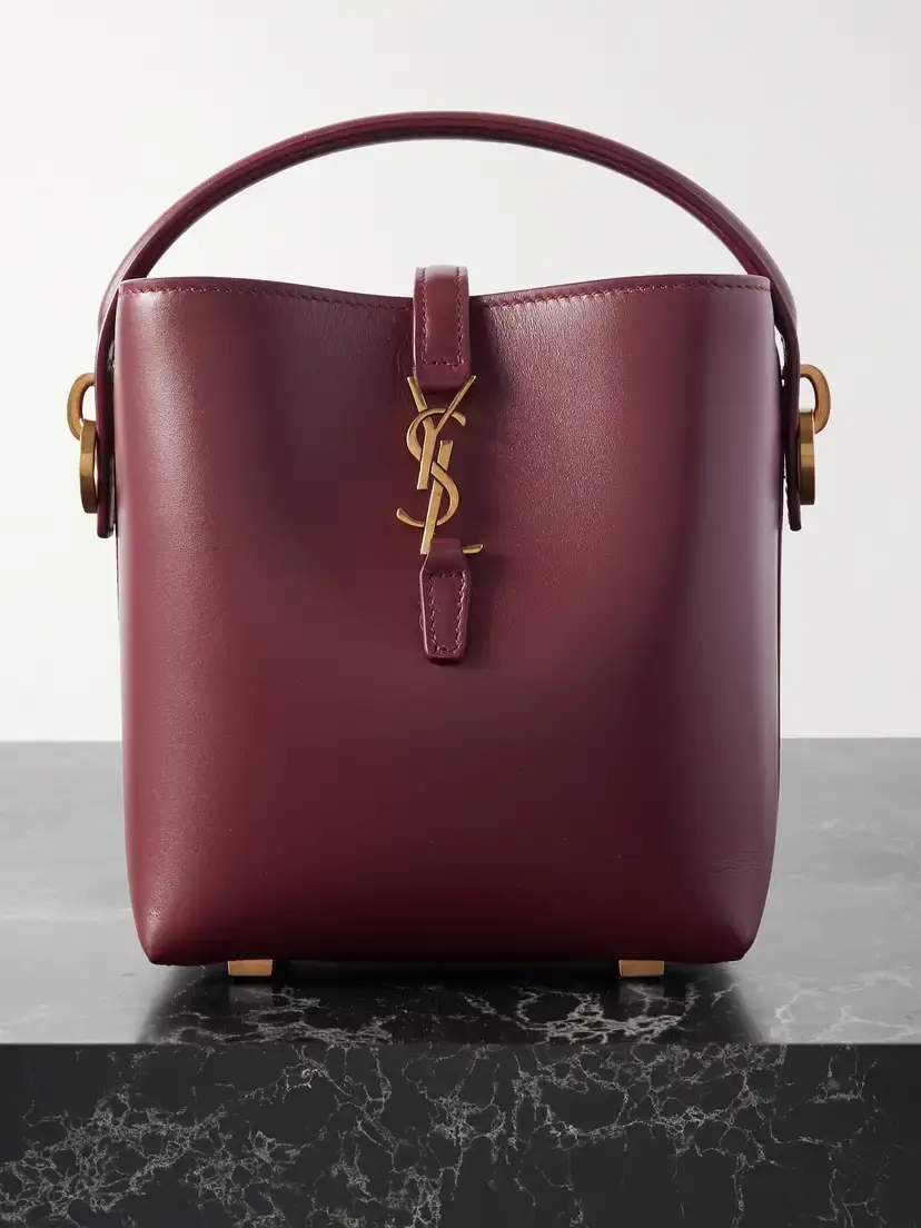 Saint Laurent Le 37 Mini Leather Bucket Bag | Image 1 Saint Laurent Le 37 Mini Leather Bucket Bag | Image 1