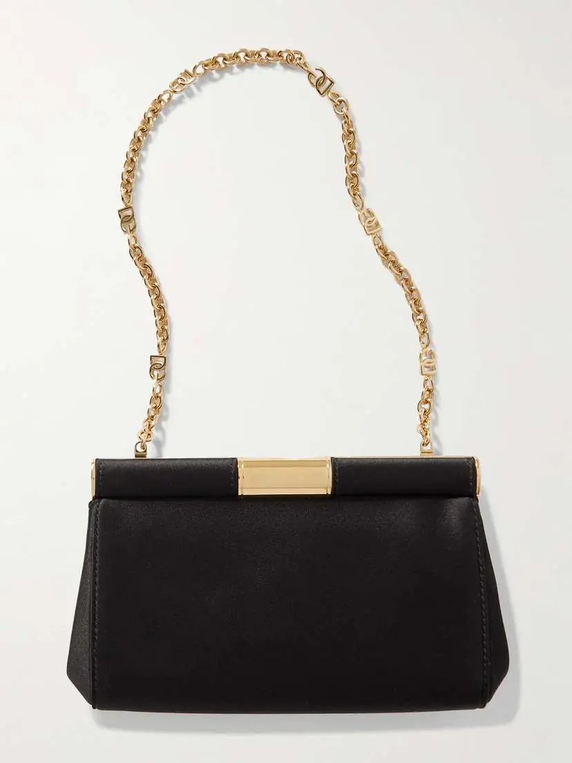 Dolce & Gabbana Marlene Satin Shoulder Bag | Thumbnail 3 Dolce & Gabbana Marlene Satin Shoulder Bag | Thumbnail 3