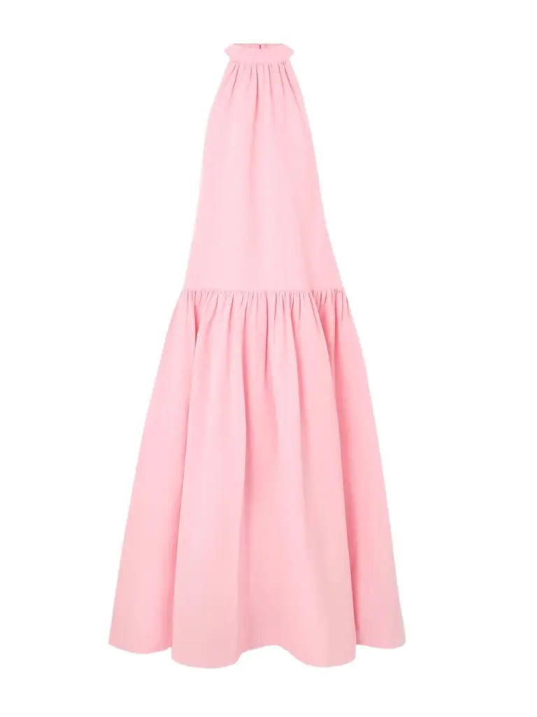 Marlowe Cotton-blend Grosgrain Gown