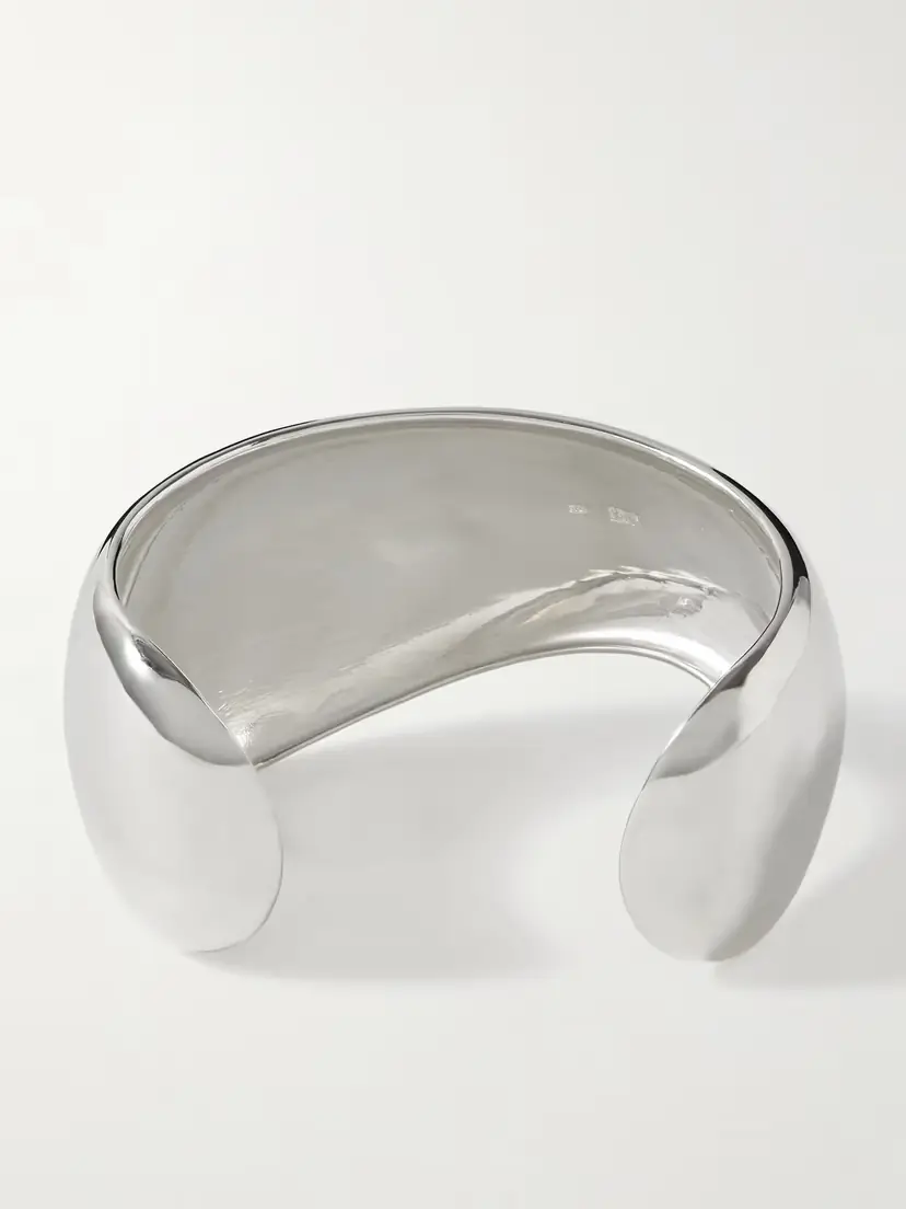 AGMES Jean Recycled Sterling Silver Cuff | Thumbnail 3