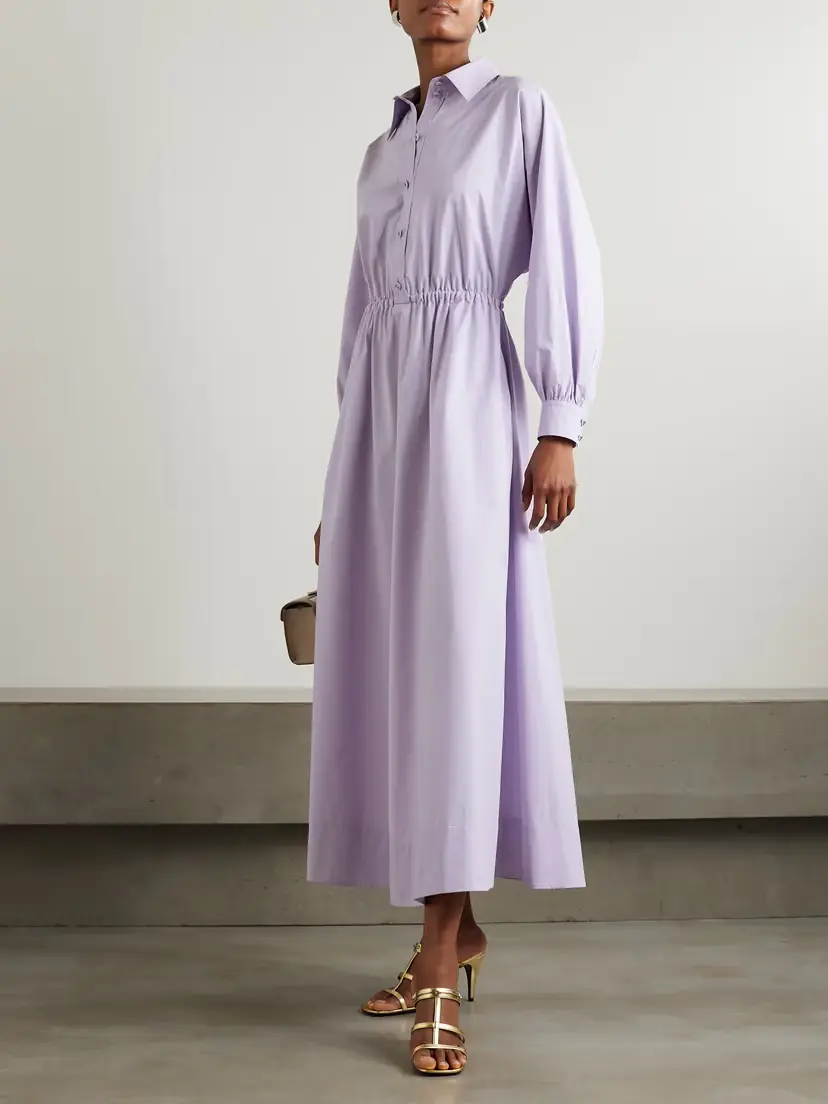 Gucci Cotton-poplin Maxi Shirt Dress | Thumbnail 2 Gucci Cotton-poplin Maxi Shirt Dress | Thumbnail 2