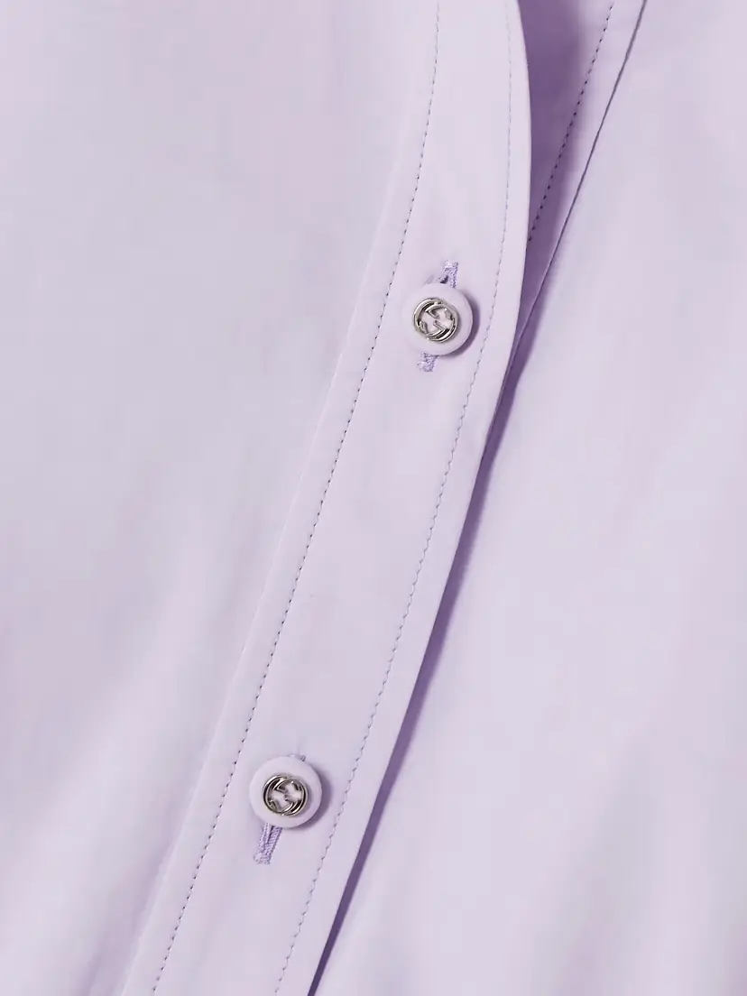 Gucci Cotton-poplin Maxi Shirt Dress | Thumbnail 4 Gucci Cotton-poplin Maxi Shirt Dress | Thumbnail 4