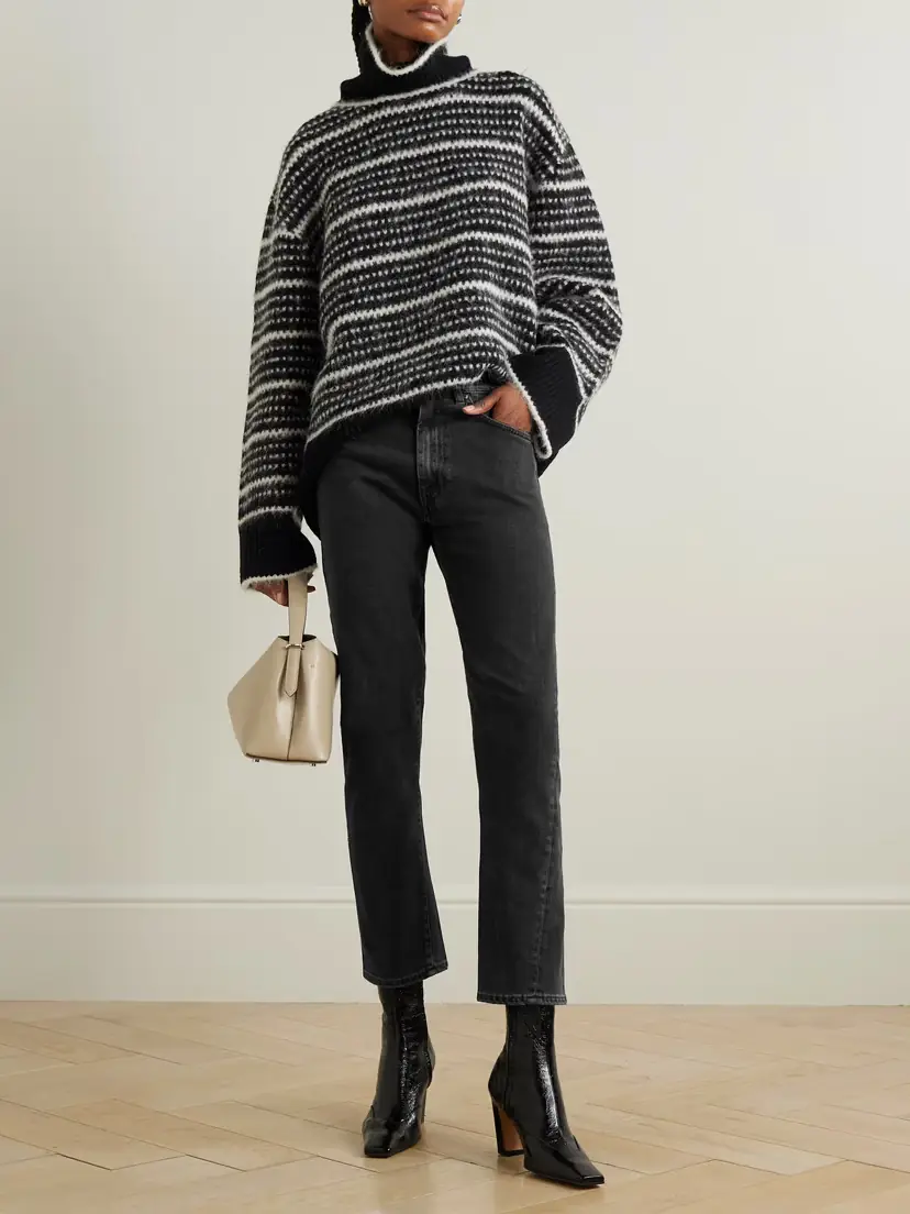 TOTEME Twisted Seam High-rise Straight-leg Jeans | Thumbnail 2 TOTEME Twisted Seam High-rise Straight-leg Jeans | Thumbnail 2