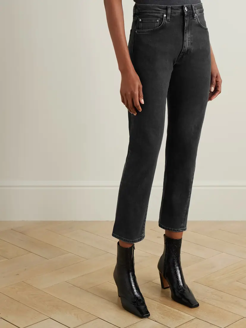 TOTEME Twisted Seam High-rise Straight-leg Jeans | Thumbnail 3 TOTEME Twisted Seam High-rise Straight-leg Jeans | Thumbnail 3