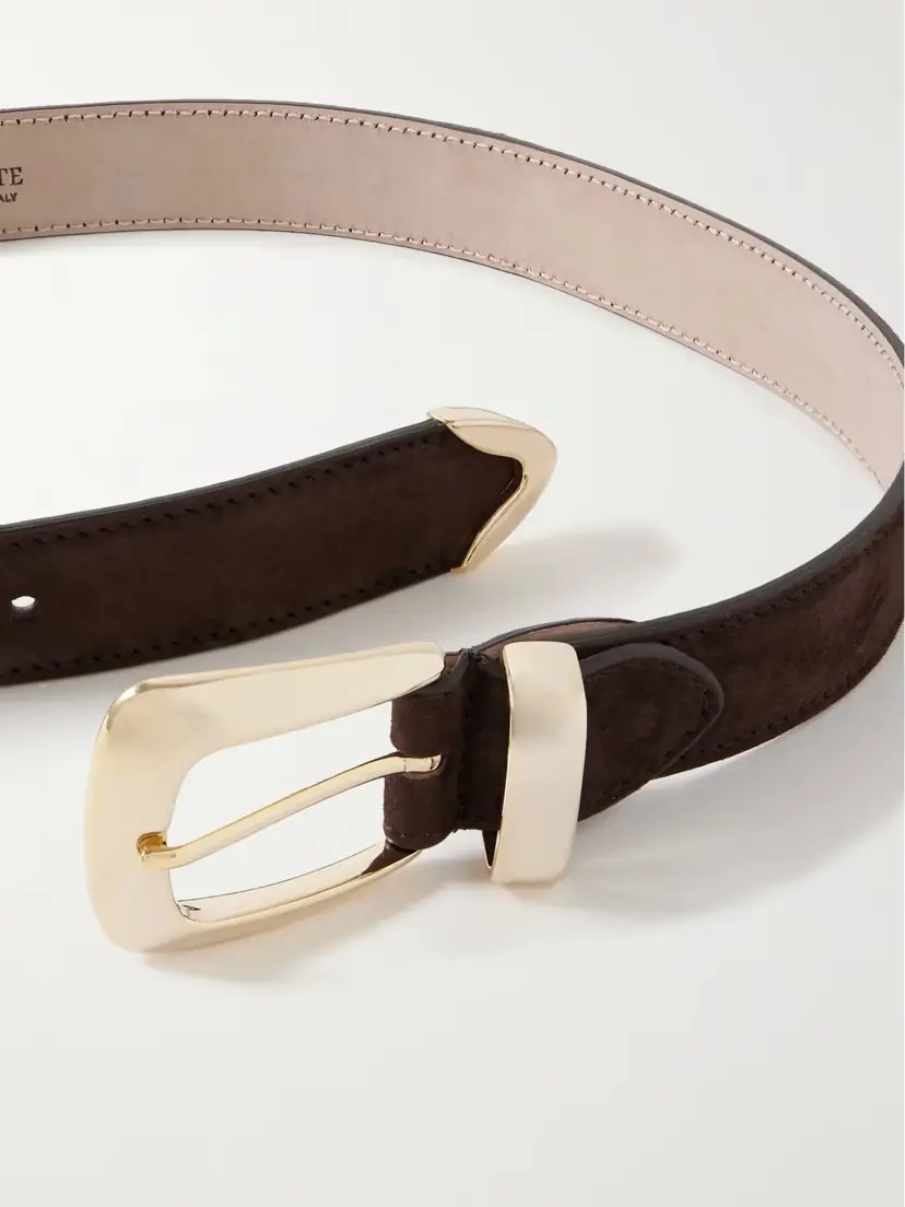Khaite Benny Suede Belt | Thumbnail 3