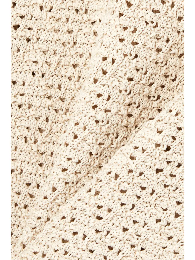 Bottega Veneta Crocheted Cotton Shirt | Thumbnail 4 Bottega Veneta Crocheted Cotton Shirt | Thumbnail 4