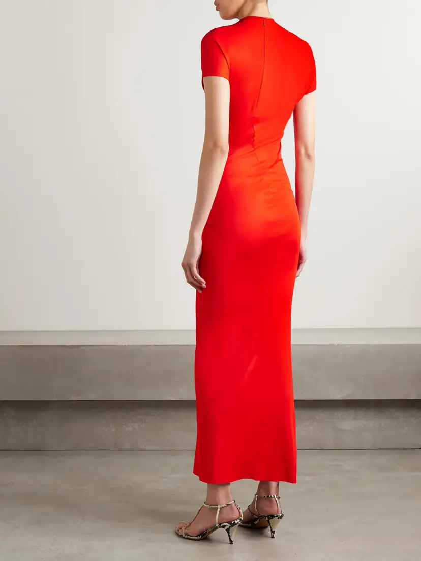 Khaite Yenza Jersey Maxi Dress | Thumbnail 3