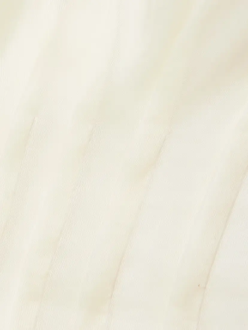 Khaite Westin Pintucked Silk-organza Top | Thumbnail 6