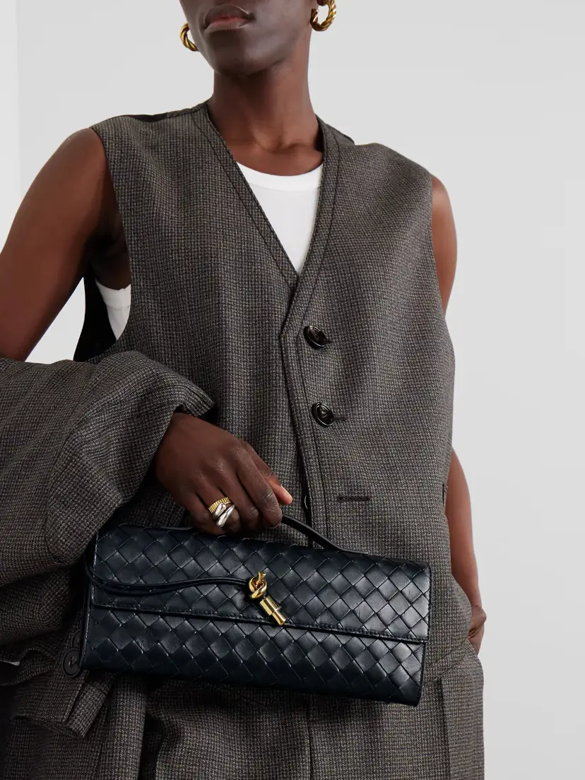Bottega Veneta Andiamo Long Intrecciato Leather Clutch | Thumbnail 2 Bottega Veneta Andiamo Long Intrecciato Leather Clutch | Thumbnail 2