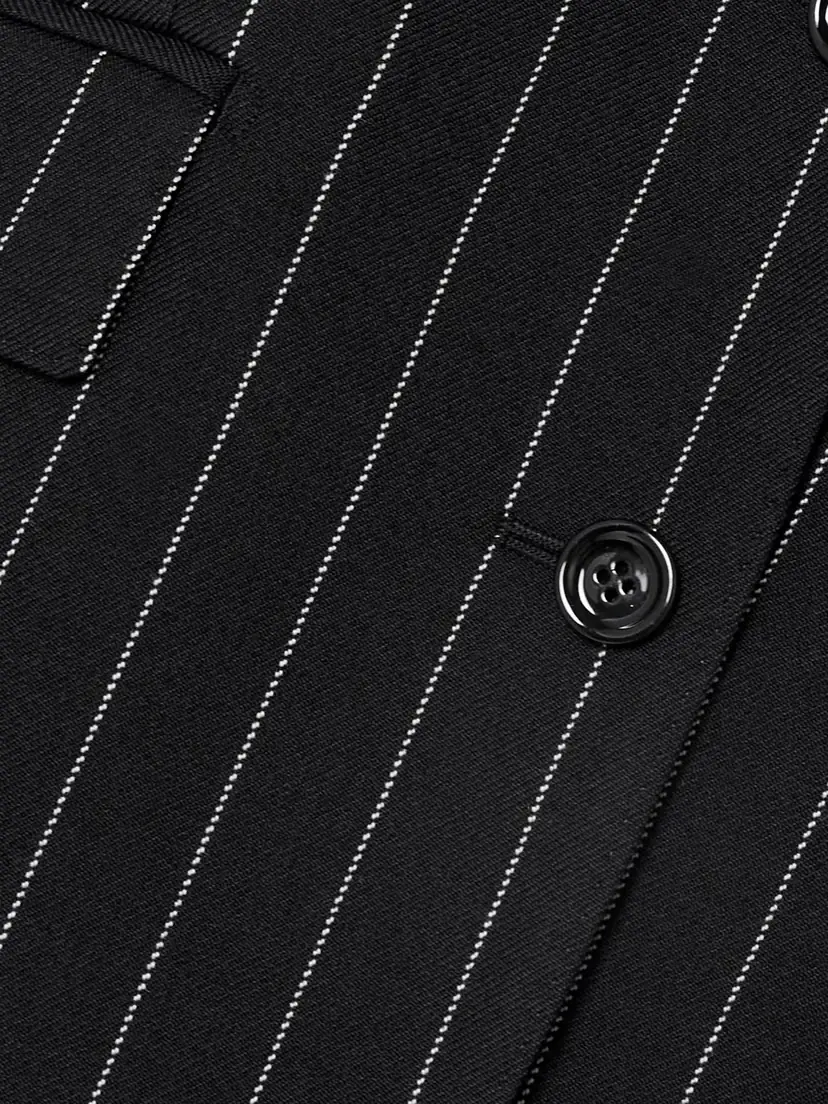 Dolce & Gabbana Pinstriped Wool-twill Blazer | Thumbnail 6