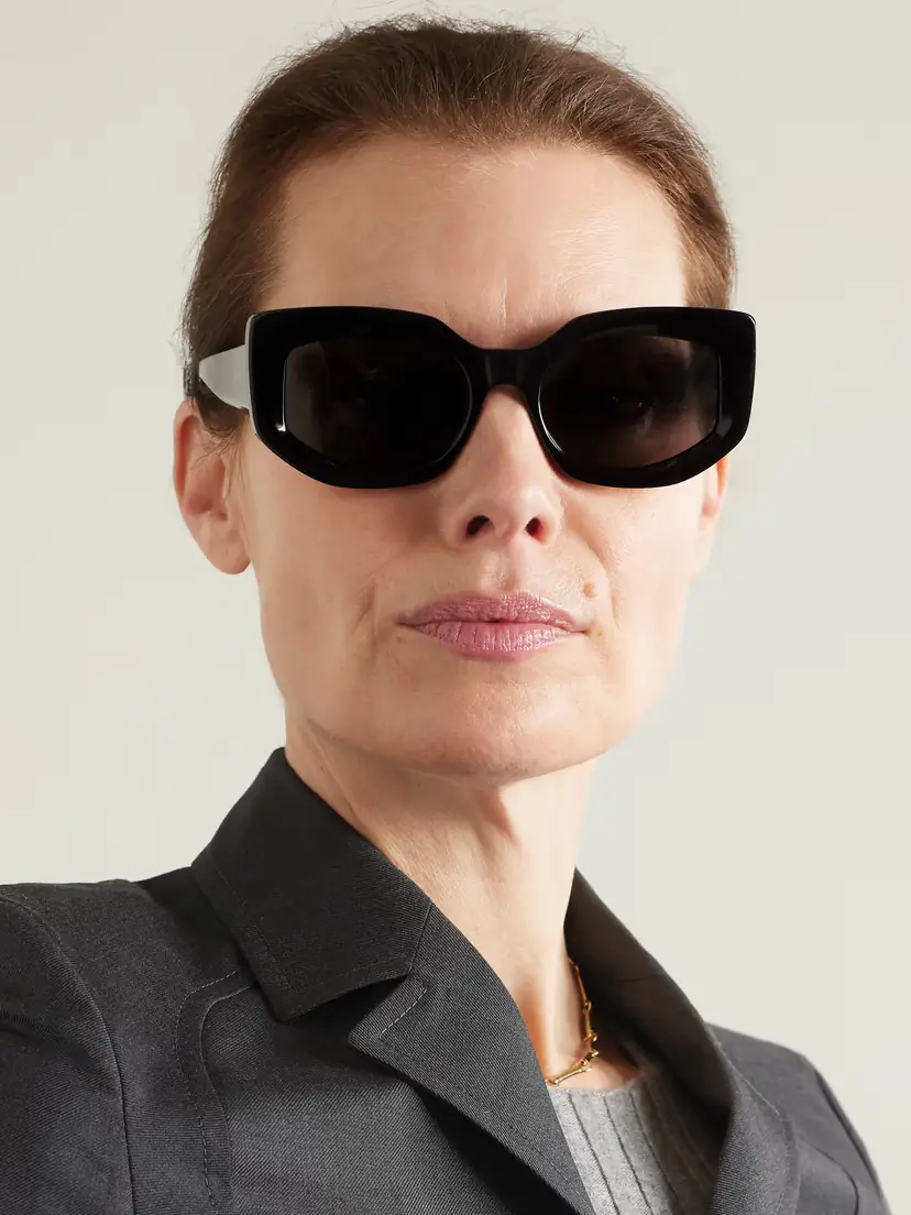 CELINE Eyewear Bold Cat-eye Acetate Sunglasses | Thumbnail 2 CELINE Eyewear Bold Cat-eye Acetate Sunglasses | Thumbnail 2