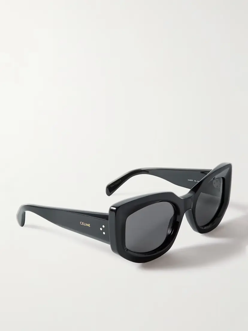 CELINE Eyewear Bold Cat-eye Acetate Sunglasses | Thumbnail 3 CELINE Eyewear Bold Cat-eye Acetate Sunglasses | Thumbnail 3