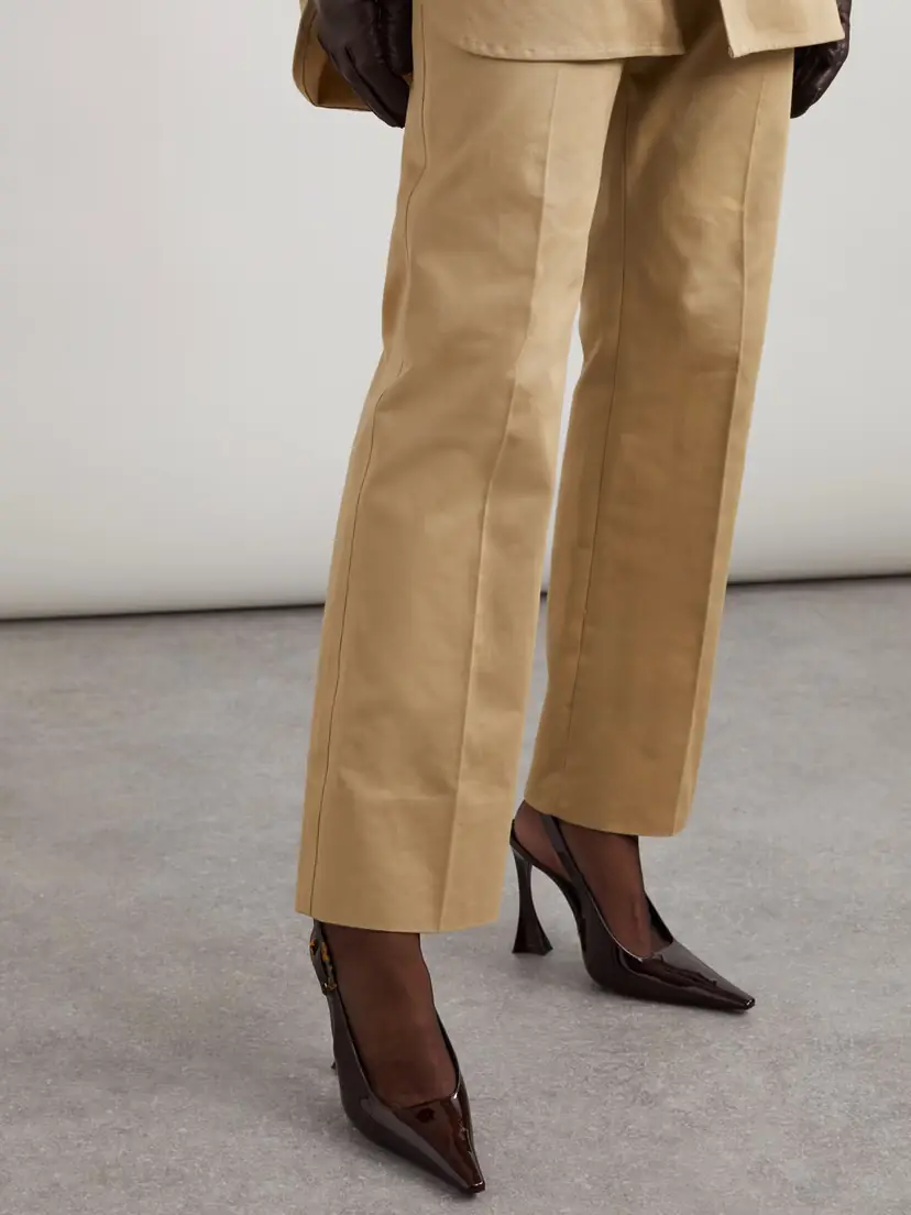 Saint Laurent Dune Patent-leather Slingback Pumps | Thumbnail 2 Saint Laurent Dune Patent-leather Slingback Pumps | Thumbnail 2
