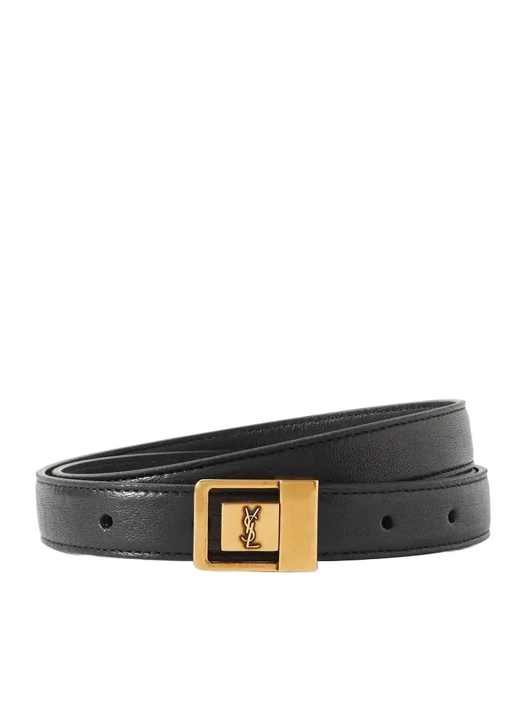 Saint Laurent Leather Waist Belt | Image 1 Saint Laurent Leather Waist Belt | Image 1