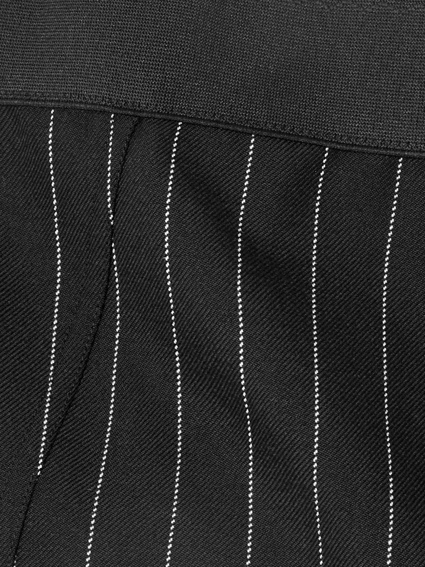 Dolce & Gabbana Pinstriped Wool-blend Twill Shorts | Thumbnail 6