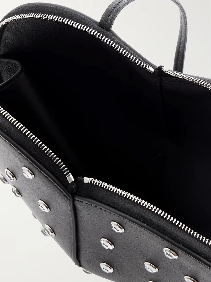 Alaïa Le Coeur Crystal-embellished Leather Shoulder Bag | Thumbnail 5 Alaïa Le Coeur Crystal-embellished Leather Shoulder Bag | Thumbnail 5