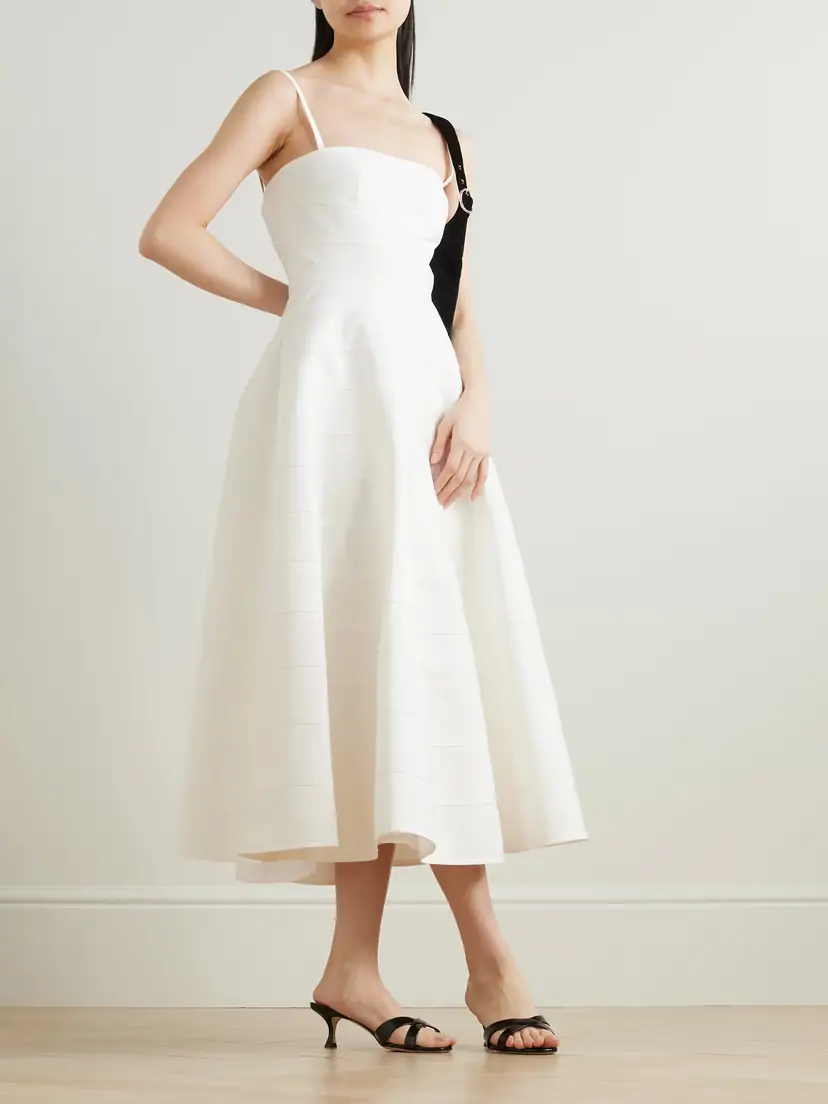 Altuzarra Connie Cotton-poplin Midi Dress | Thumbnail 2 Altuzarra Connie Cotton-poplin Midi Dress | Thumbnail 2