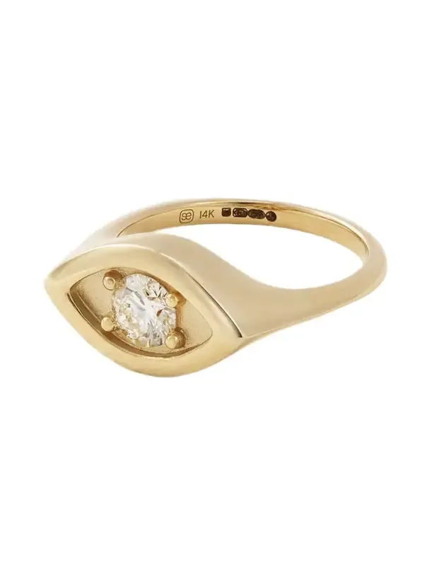 14-karat Gold Diamond Ring 14-karat Gold Diamond Ring