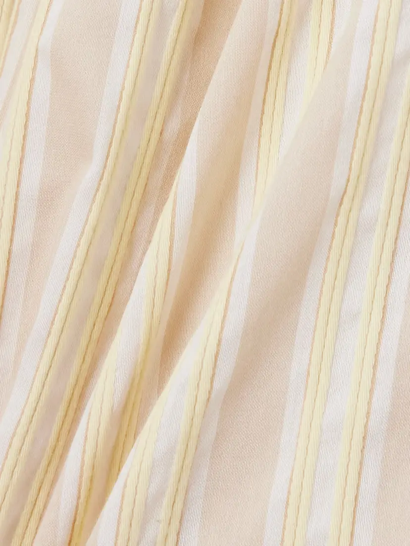 Chloé Cutout Striped Cotton And Silk-blend Maxi Dress | Thumbnail 4 Chloé Cutout Striped Cotton And Silk-blend Maxi Dress | Thumbnail 4
