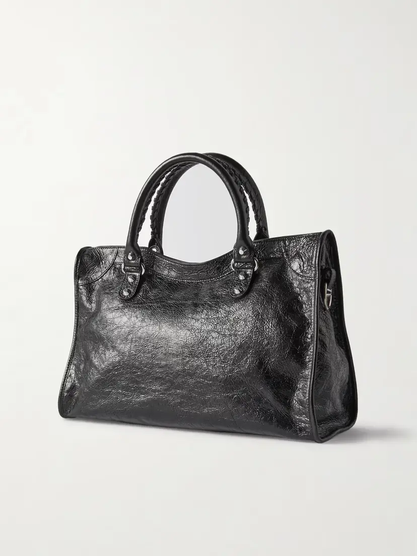 Balenciaga Le City Small Textured-leather Tote | Thumbnail 3