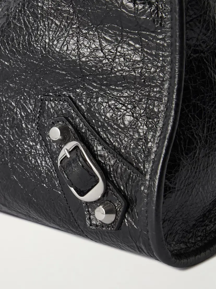 Balenciaga Le City Small Textured-leather Tote | Thumbnail 4