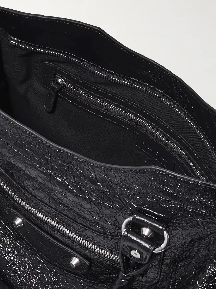 Balenciaga Le City Small Textured-leather Tote | Thumbnail 5