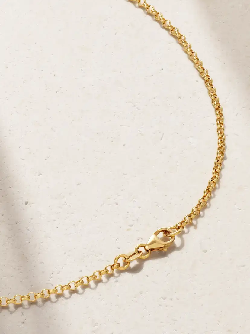 Foundrae Small Open Belcher 18-karat Gold Necklace | Thumbnail 3 Foundrae Small Open Belcher 18-karat Gold Necklace | Thumbnail 3