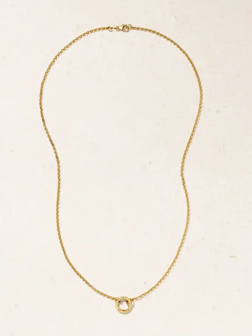 Foundrae Small Open Belcher 18-karat Gold Necklace | Thumbnail 4 Foundrae Small Open Belcher 18-karat Gold Necklace | Thumbnail 4