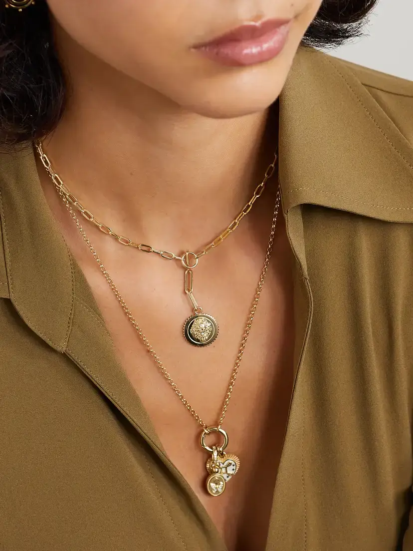 Foundrae Small Open Belcher 18-karat Gold Necklace | Thumbnail 5 Foundrae Small Open Belcher 18-karat Gold Necklace | Thumbnail 5