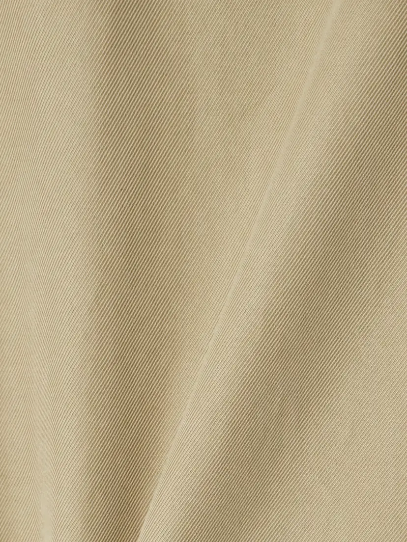 Dries Van Noten Pleated Cotton-twill Maxi Wrap Skirt | Thumbnail 4