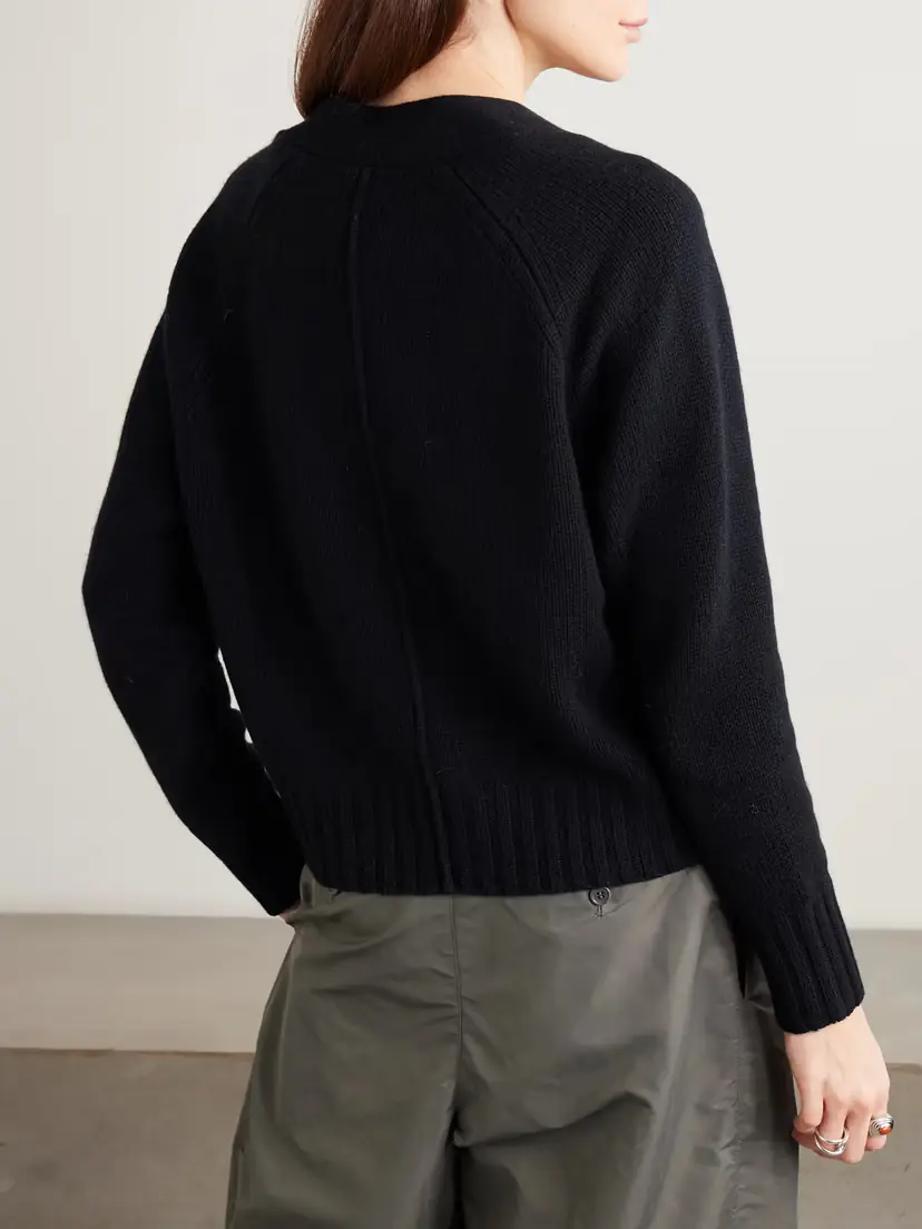 Allude + Net Sustain Wool And Cashmere-blend Cardigan | Thumbnail 4 Allude + Net Sustain Wool And Cashmere-blend Cardigan | Thumbnail 4