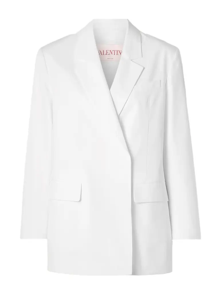 Cotton-poplin Blazer